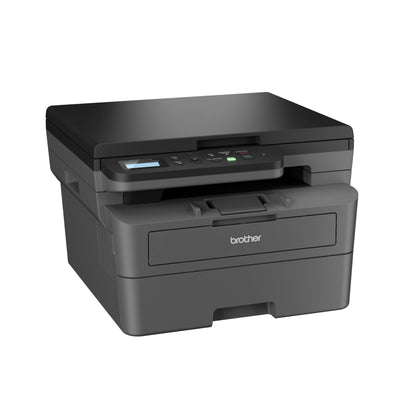 Brother HL-L2464DW, Wireless Mono Printer/Scanner/Copier, 28ppm, Black/Grey