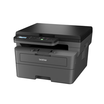 Brother HL-L2464DW, Wireless Mono Printer/Scanner/Copier, 28ppm, Black/Grey