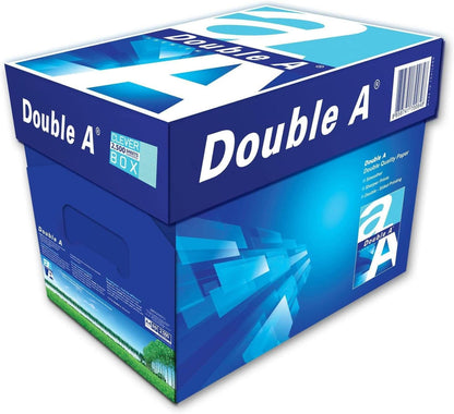 Double A, A4 Ream Paper, A4 80 GSM, 1 Ream, 500 Sheets, White