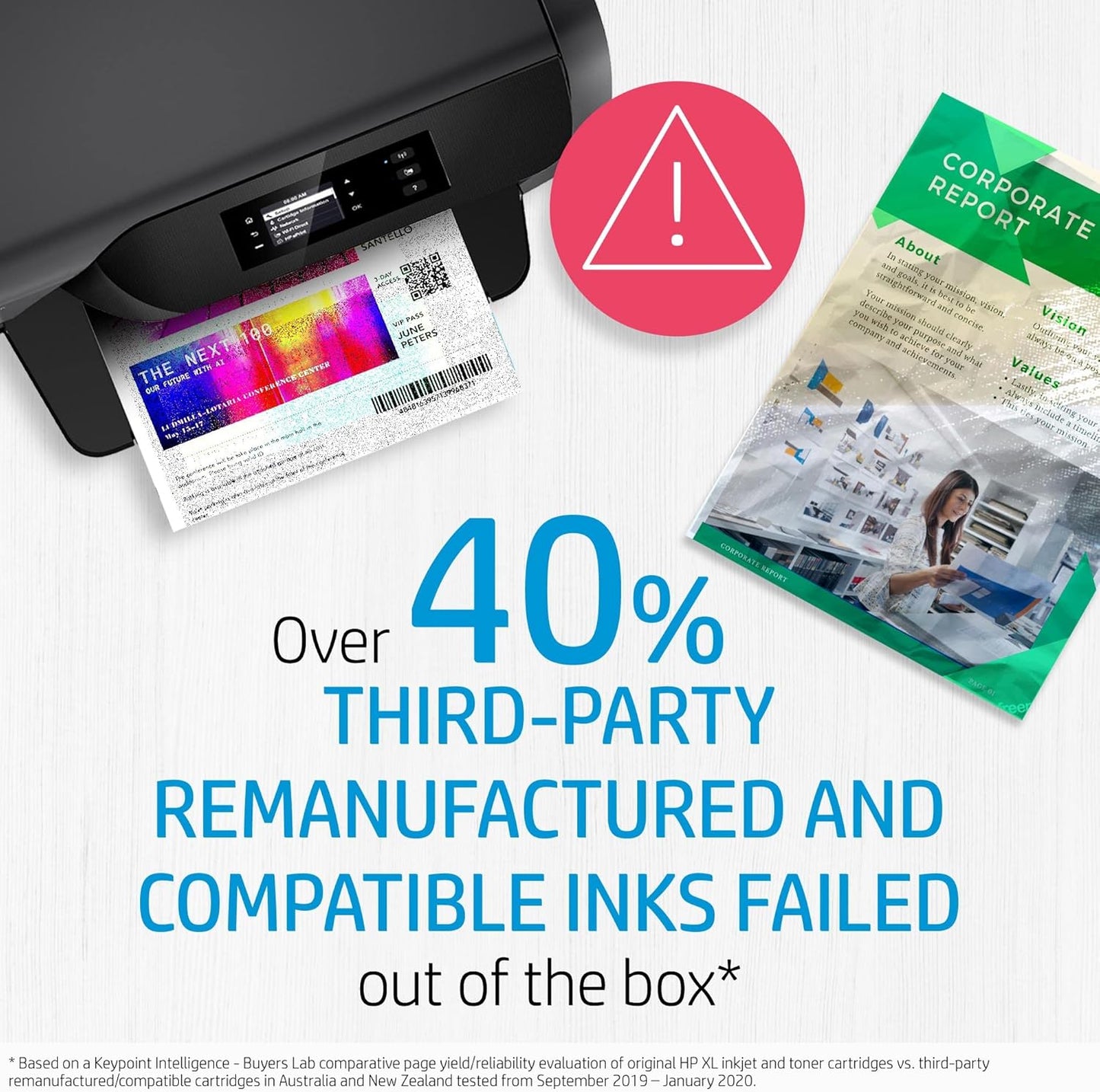 HP 804XL Genuine Original Tri-Color Ink Printer Cartridge works with HP ENVY (T6N11AA)