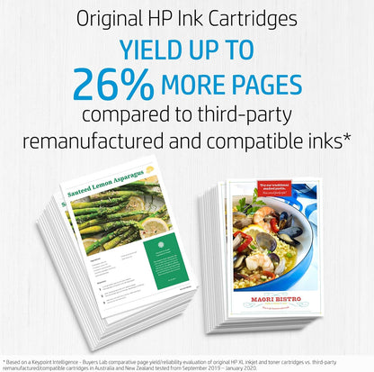 HP 804XL Genuine Original Tri-Color Ink Printer Cartridge works with HP ENVY (T6N11AA)