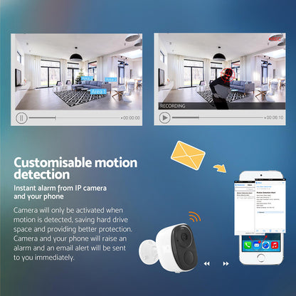 UL-tech 3MP Solar Security Camera