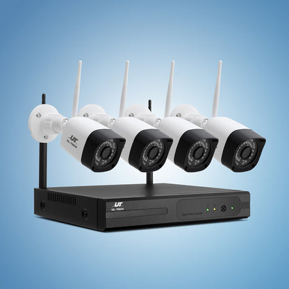 UL-tech 3MP Wireless CCTV 8CH 4 Square Camera