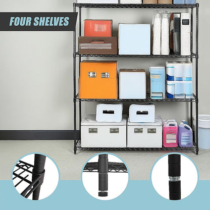 Modular Wire Storage Shelf 1500 x 350 x 1800mm Steel Shelving