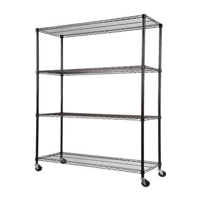 Modular Wire Storage Shelf 1500 x 350 x 1800mm Steel Shelving