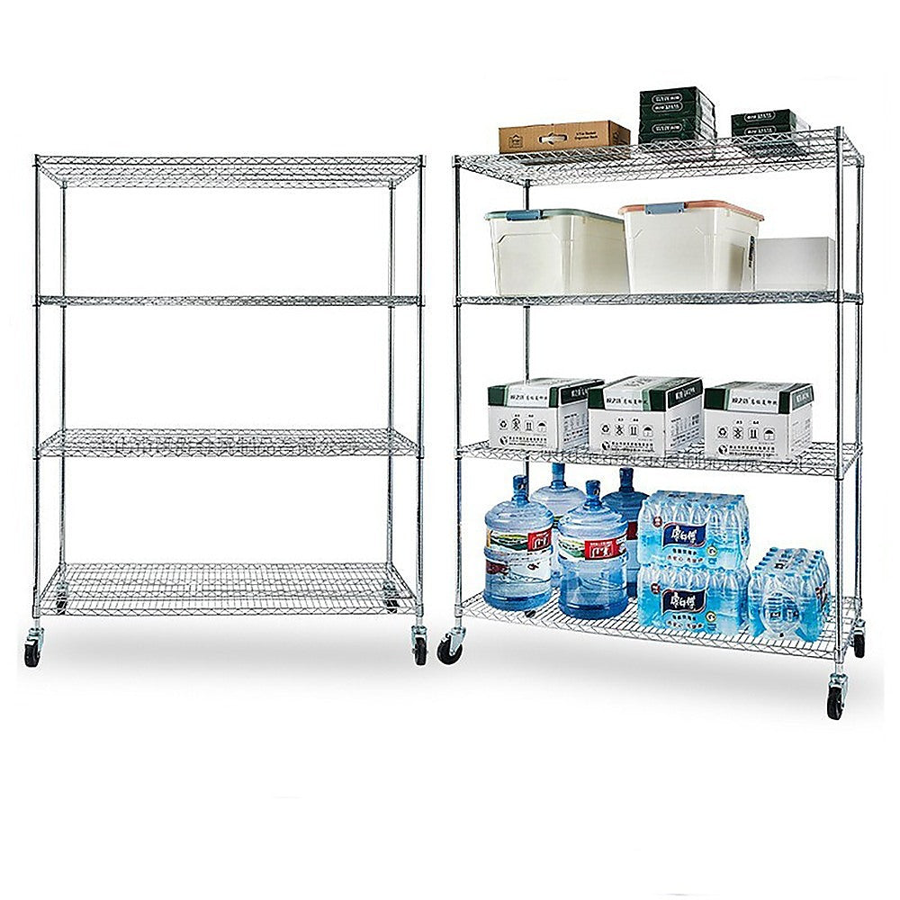 Modular Wire Storage Shelf 900 x 450 x 1800mm Steel Shelving