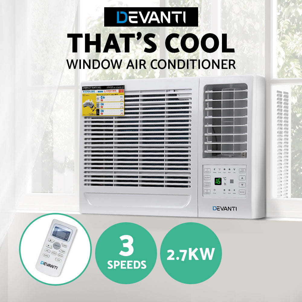 Devanti Window Air Conditioner 2.7kW